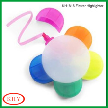 Flower Highlighter Marker with chisel point